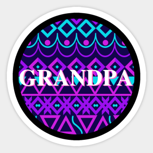 Grandpa Ethnic Sticker
